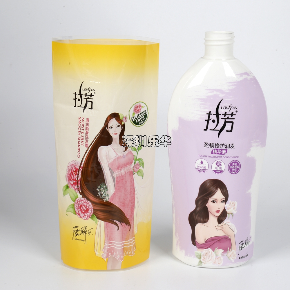 洗發(fā)水包裝PVC收縮膜印刷標簽